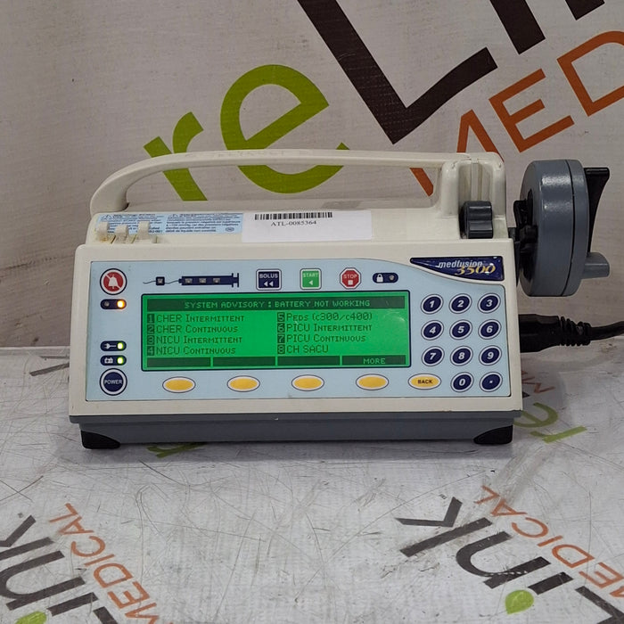 Smiths Medical Medfusion 3500 Syringe Infusion Pump