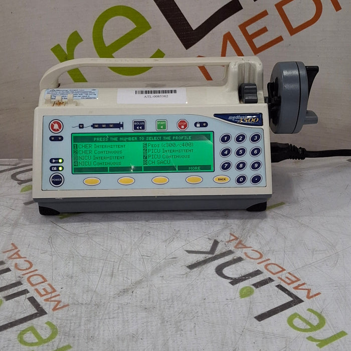 Smiths Medical Medfusion 3500 Syringe Infusion Pump