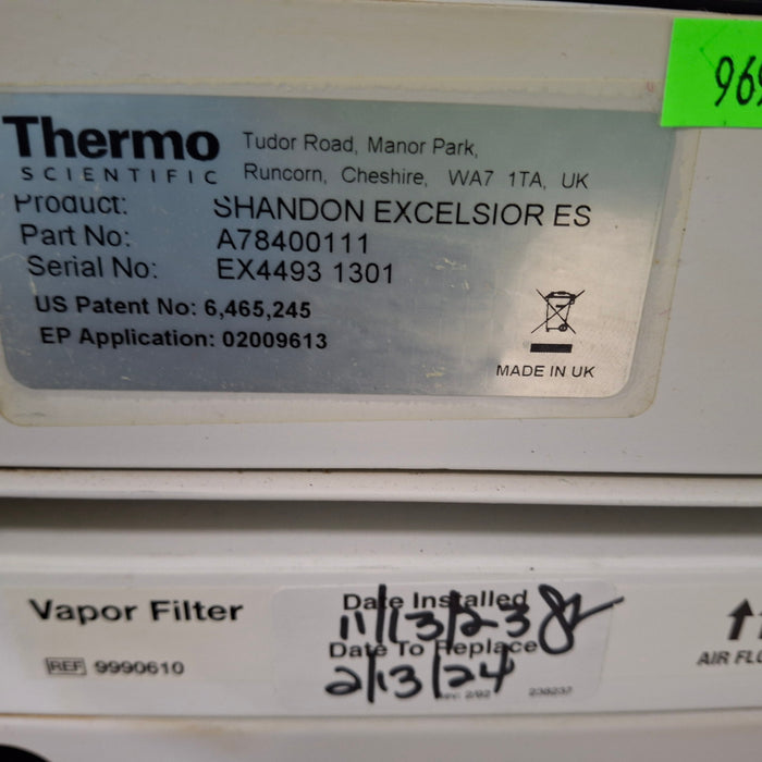 Thermo Scientific Shandon Excelsior ES Tissue Processor