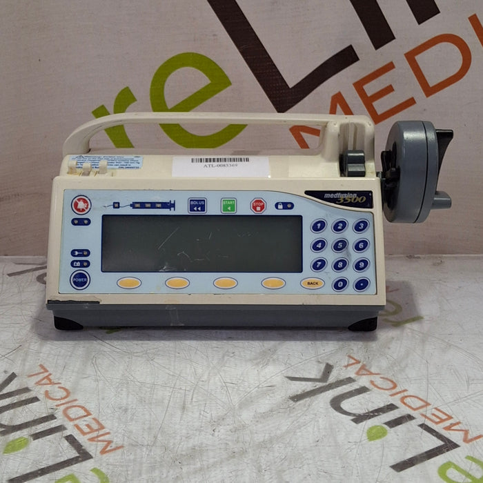 Smiths Medical Medfusion 3500 Syringe Infusion Pump