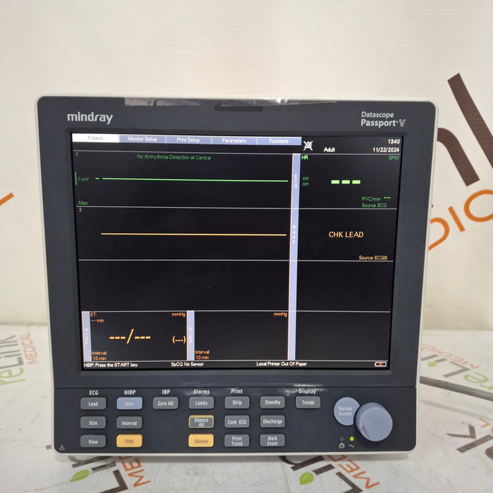 Mindray Passport V Patient Monitor