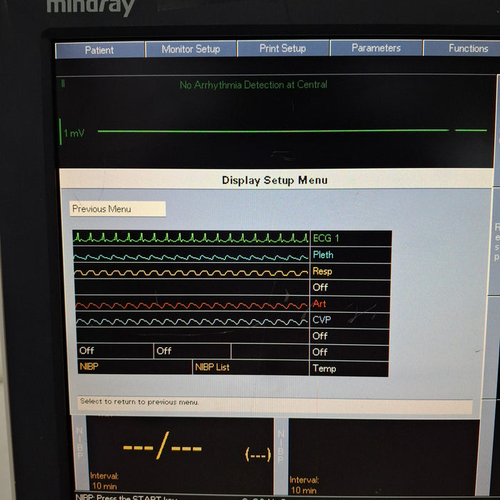 Mindray Passport V Patient Monitor