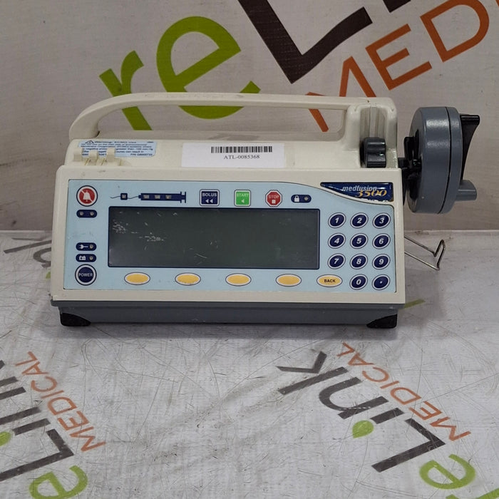 Smiths Medical Medfusion 3500 Syringe Infusion Pump