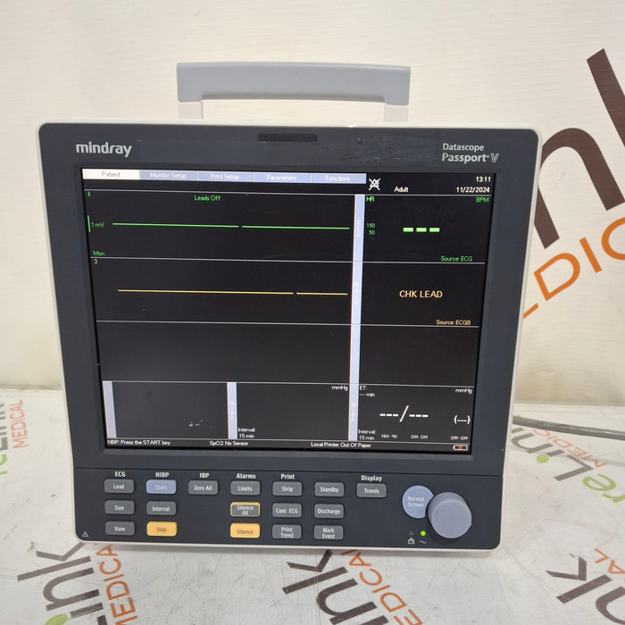 Mindray Passport V Patient Monitor