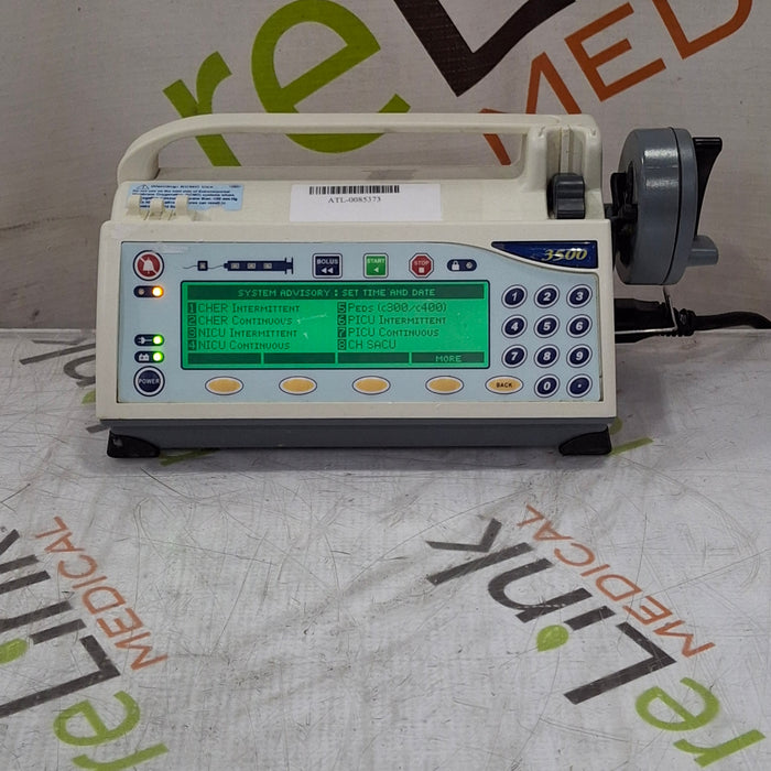 Smiths Medical Medfusion 3500 Syringe Infusion Pump