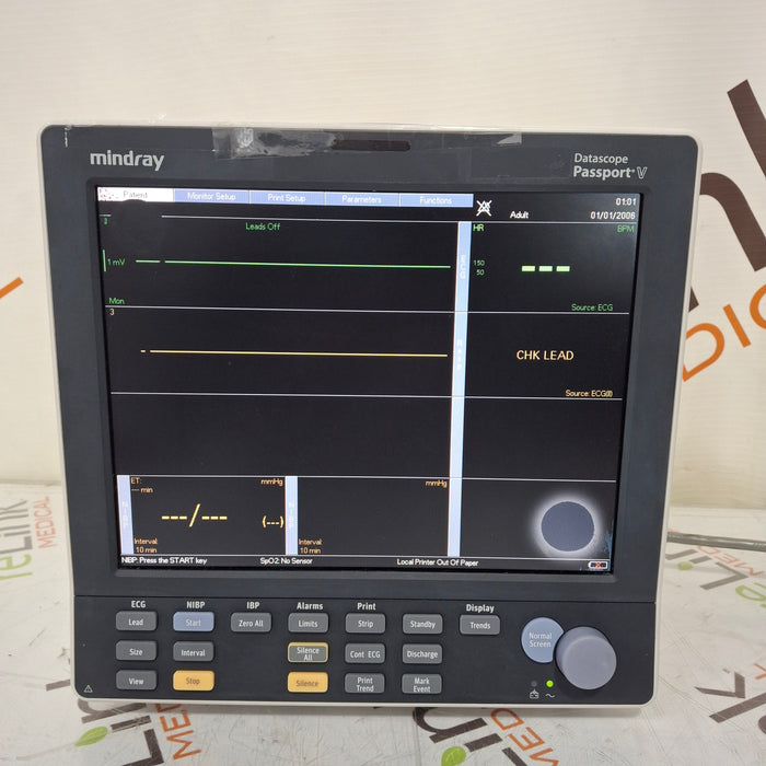 Mindray Passport V Patient Monitor