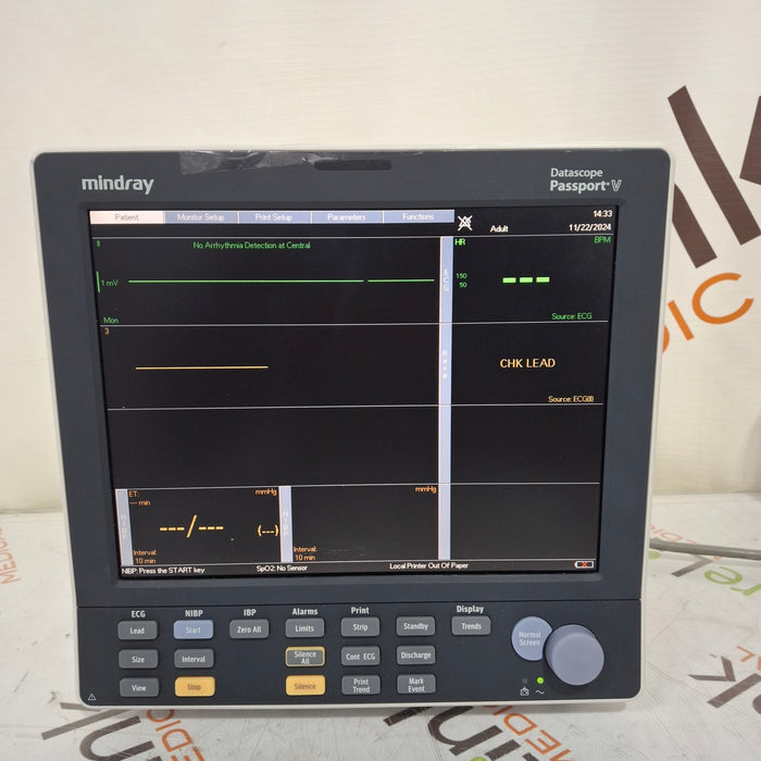 Mindray Passport V Patient Monitor