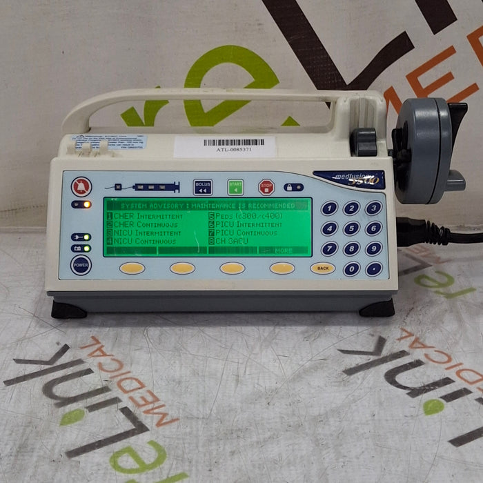 Smiths Medical Medfusion 3500 Syringe Infusion Pump