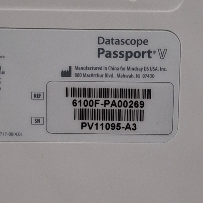 Mindray Passport V Patient Monitor