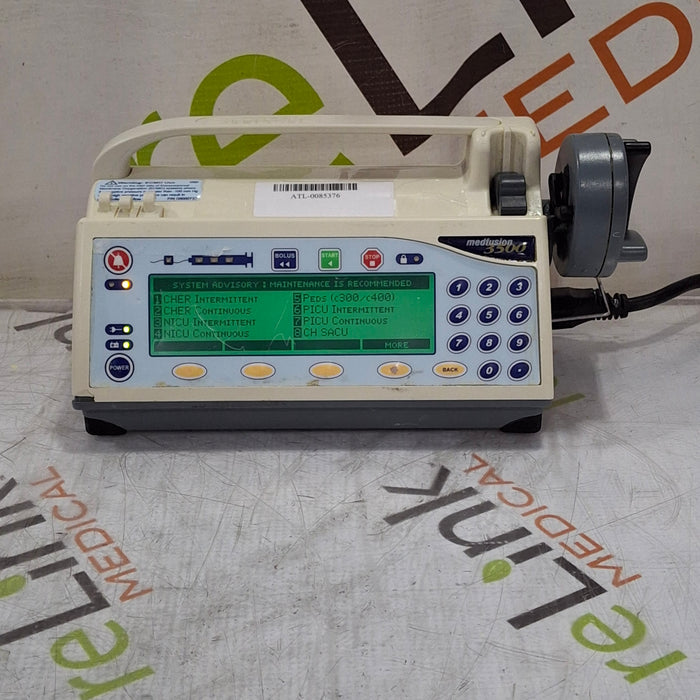 Smiths Medical Medfusion 3500 Syringe Infusion Pump