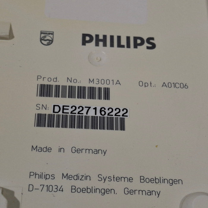 Philips M3001A-A01C06 Fast SpO2, NIBP, ECG, Temp, IBP MMS Module