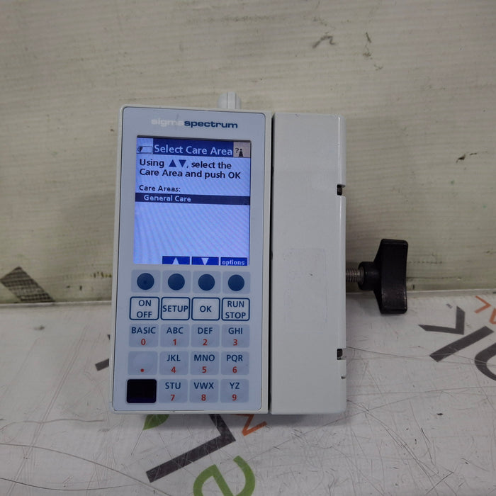 Baxter Sigma Spectrum 6.05.14 with B/G Battery Infusion Pump