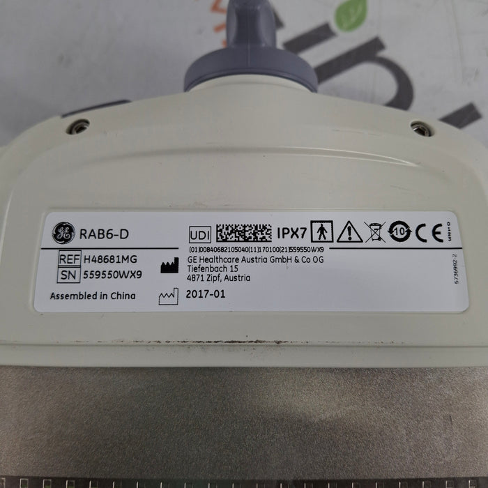 GE Healthcare RAB6-D Convex Transducer