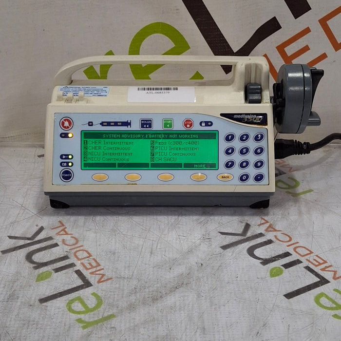 Smiths Medical Medfusion 3500 Syringe Infusion Pump