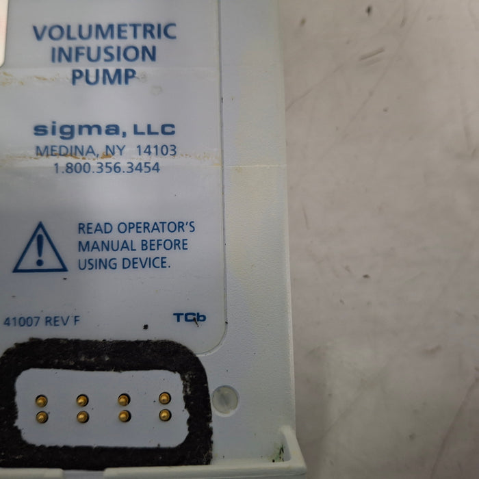 Baxter Sigma Spectrum 6.05.14 with A/B/G/N Battery Infusion Pump