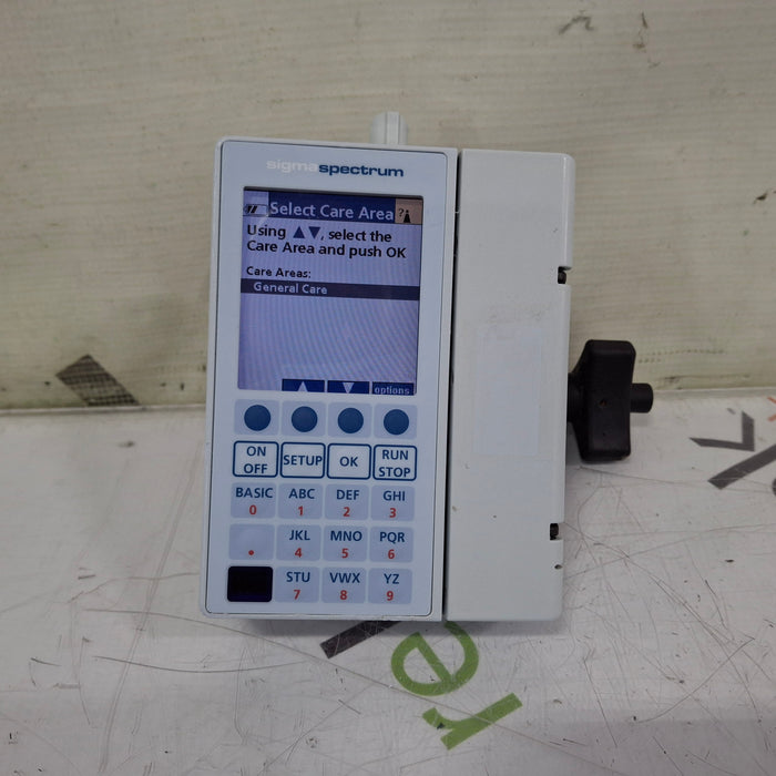 Baxter Sigma Spectrum 6.05.14 with B/G Battery Infusion Pump