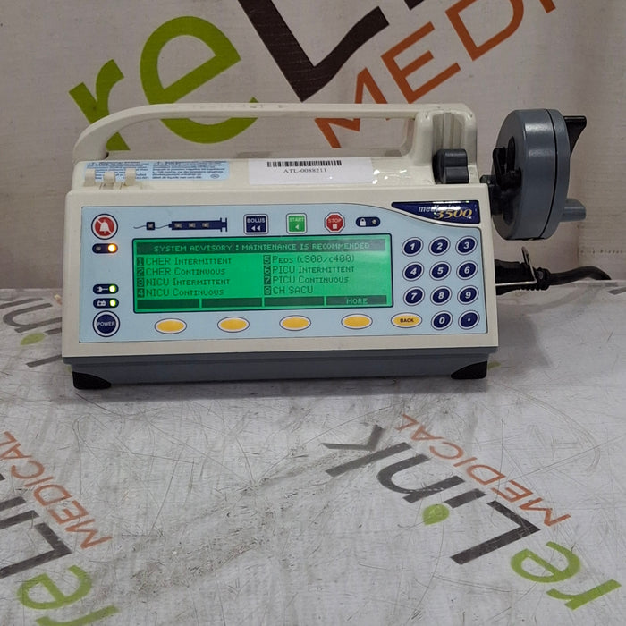 Smiths Medical Medfusion 3500 Syringe Infusion Pump