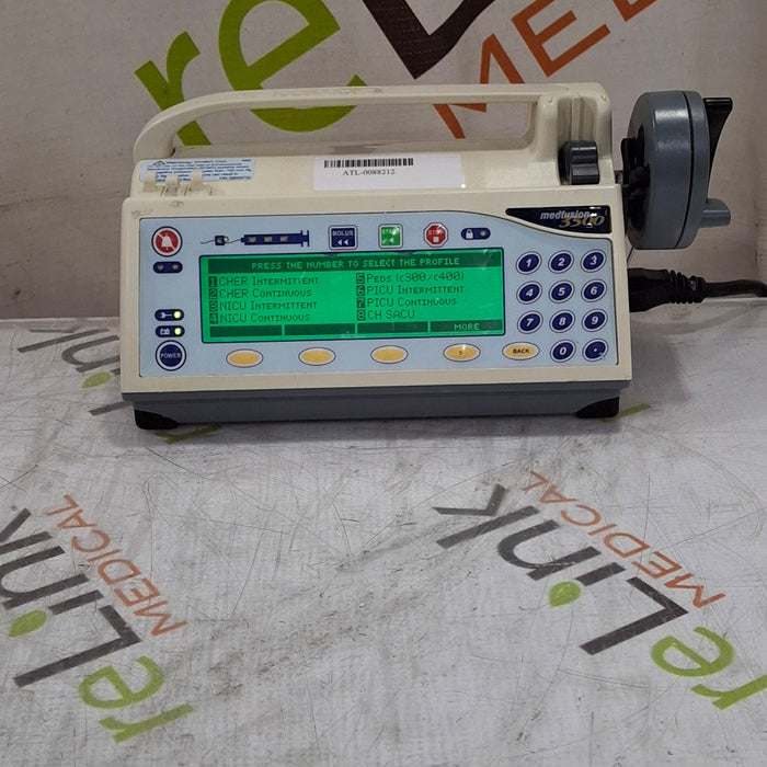 Smiths Medical Medfusion 3500 Syringe Infusion Pump