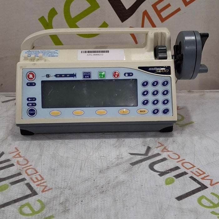 Smiths Medical Medfusion 3500 Syringe Infusion Pump