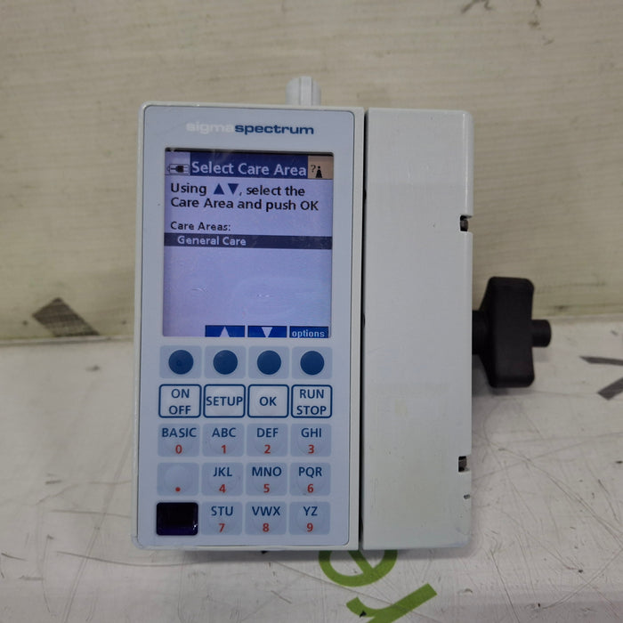 Baxter Sigma Spectrum 6.05.14 with B/G Battery Infusion Pump