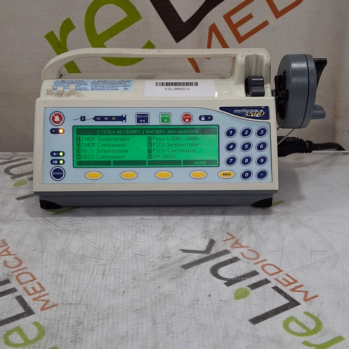 Smiths Medical Medfusion 3500 Syringe Infusion Pump