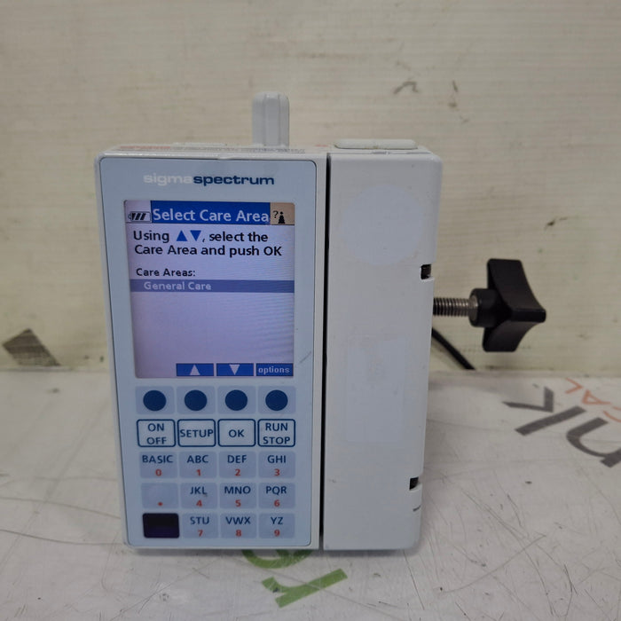 Baxter Sigma Spectrum 6.05.14 with B/G Battery Infusion Pump