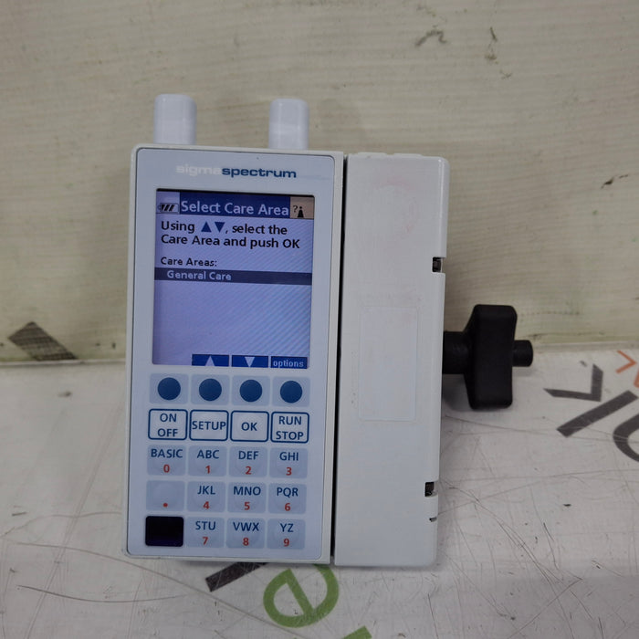 Baxter Sigma Spectrum 6.05.14 with A/B/G/N Battery Infusion Pump