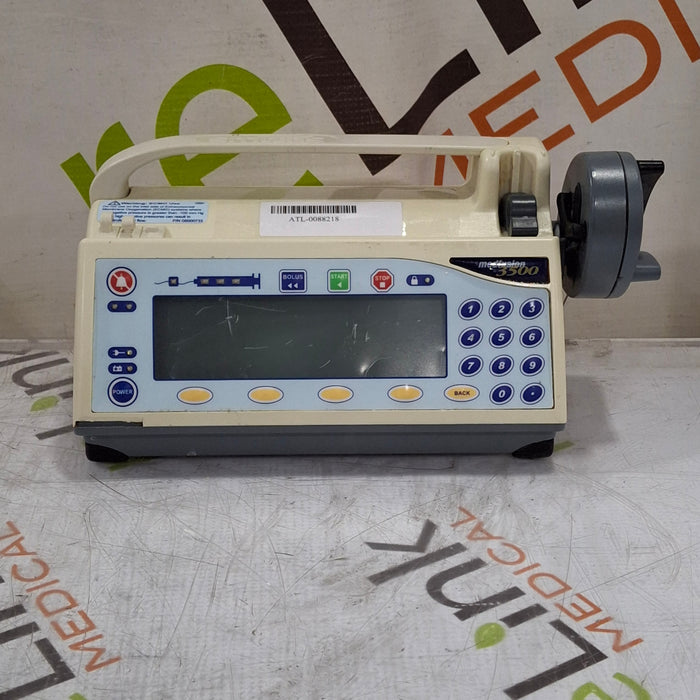 Smiths Medical Medfusion 3500 Syringe Infusion Pump