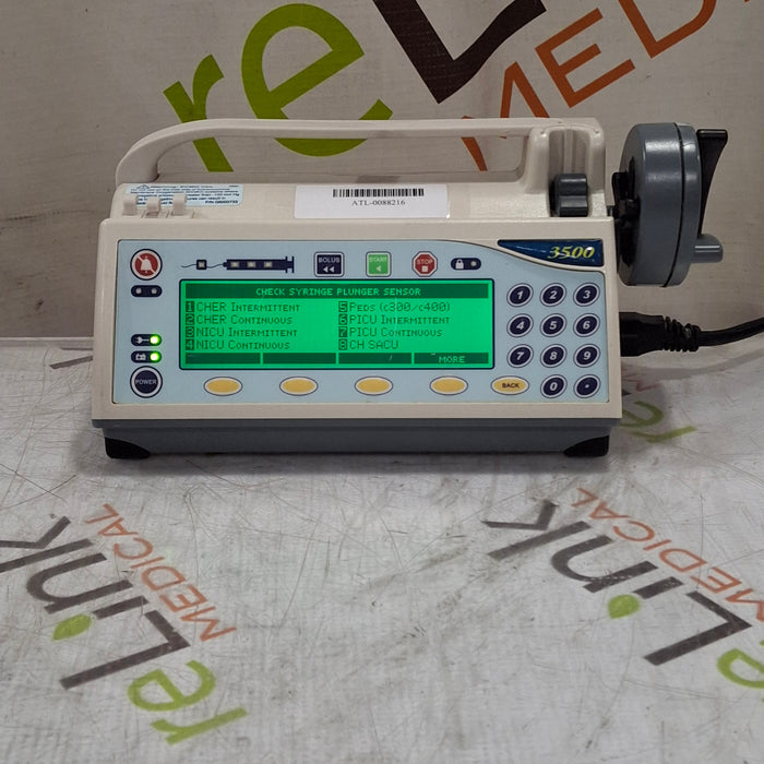 Smiths Medical Medfusion 3500 Syringe Infusion Pump