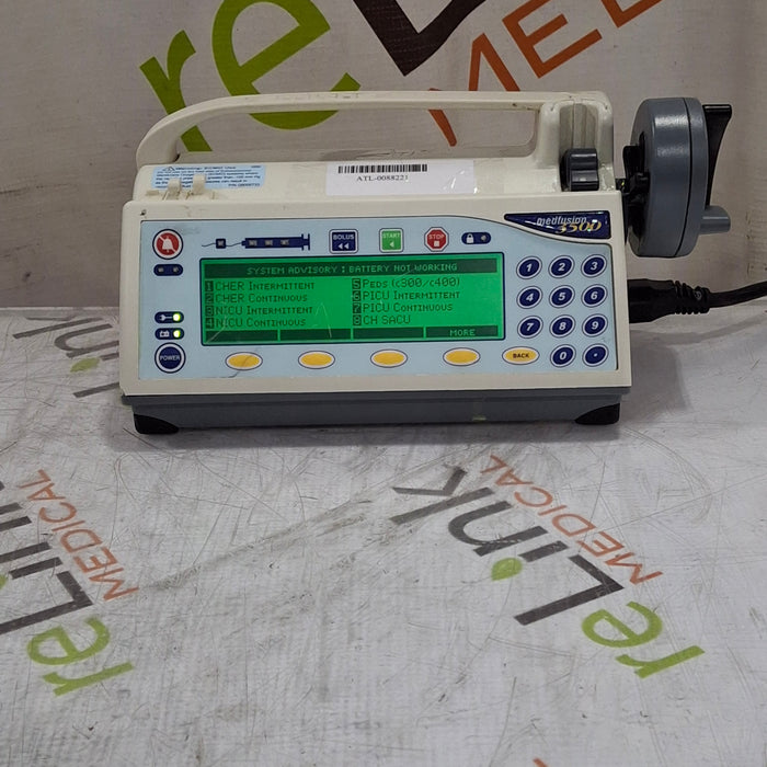 Smiths Medical Medfusion 3500 Syringe Infusion Pump