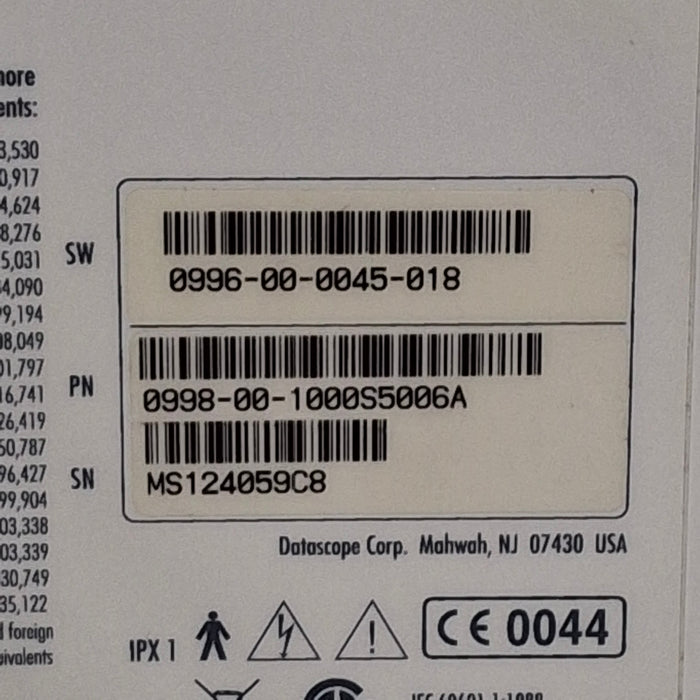 Datascope Spectrum Patient Monitor