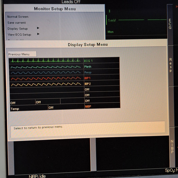 Datascope Spectrum Patient Monitor