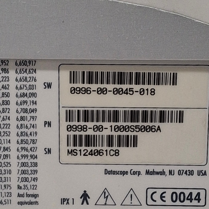 Datascope Spectrum Patient Monitor