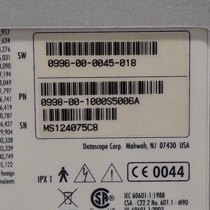 Datascope Spectrum Patient Monitor