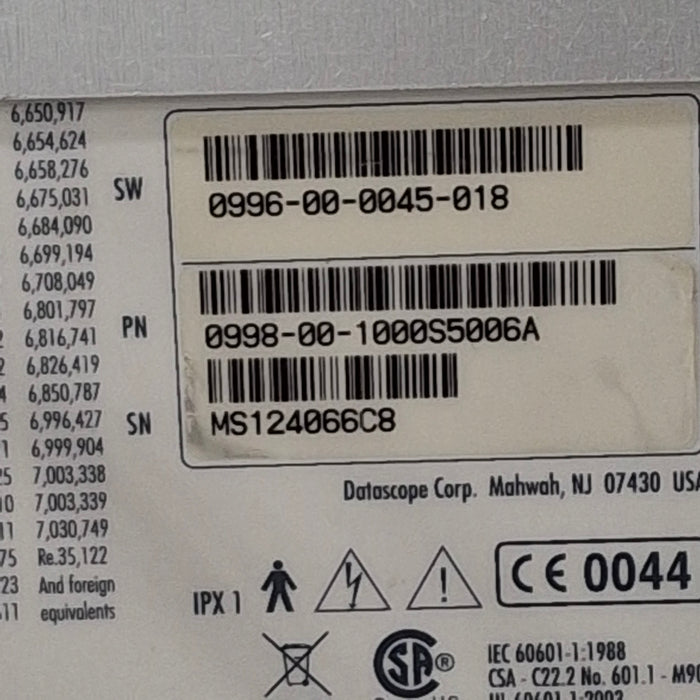 Datascope Spectrum Patient Monitor