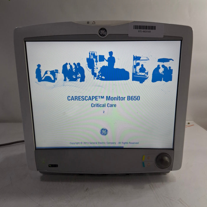 GE Healthcare Carescape B650 Patient Monitor