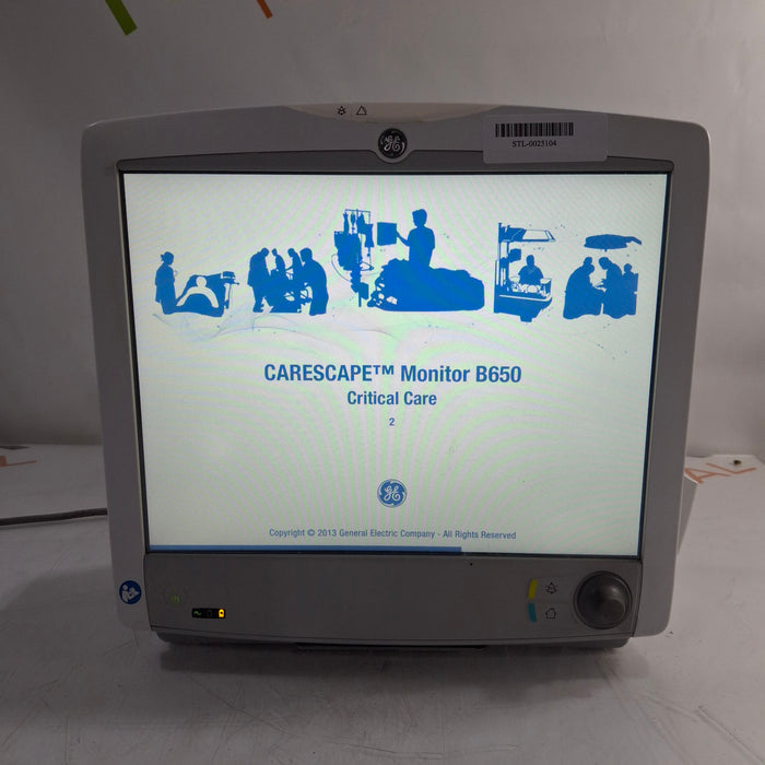 GE Healthcare Carescape B650 Patient Monitor