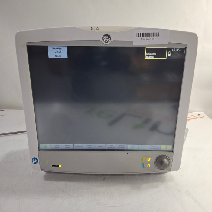 GE Healthcare Carescape B650 Patient Monitor