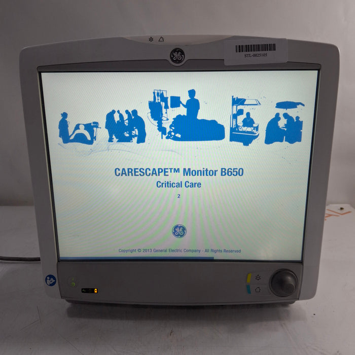 GE Healthcare Carescape B650 Patient Monitor