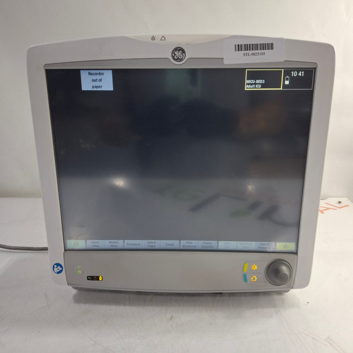 GE Healthcare Carescape B650 Patient Monitor