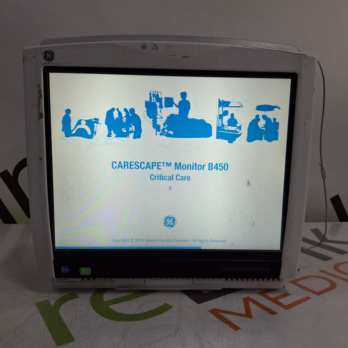 GE Healthcare Carescape B450 Patient Monitor
