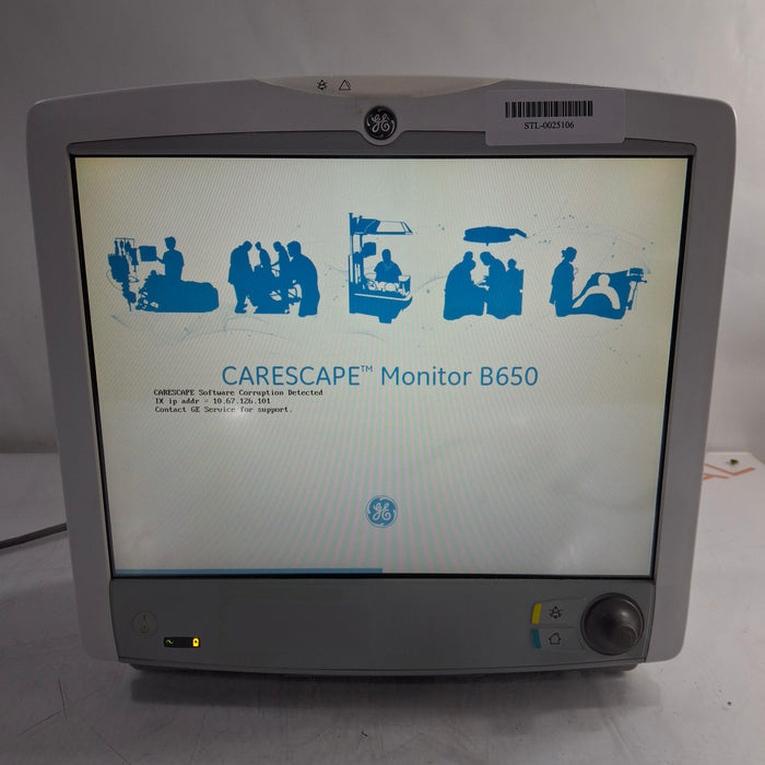 GE Healthcare Carescape B650 Patient Monitor