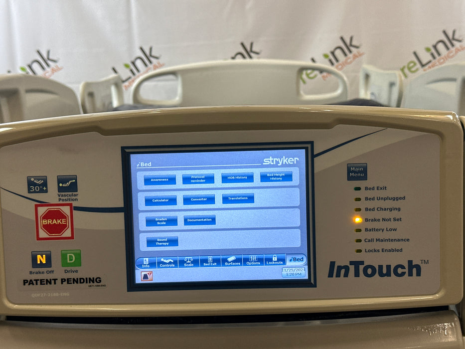 Stryker Stryker InTouch 2141 Critical Care Hospital Bed Beds & Stretchers reLink Medical