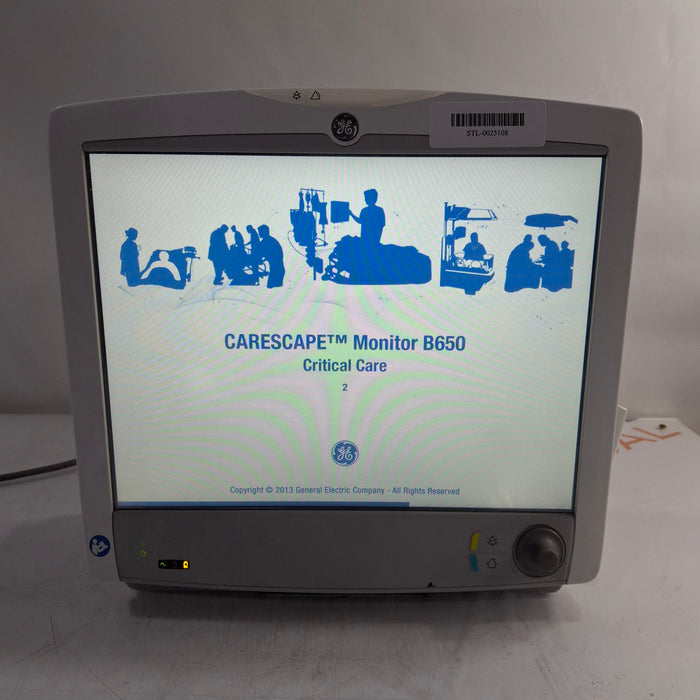 GE Healthcare Carescape B650 Patient Monitor