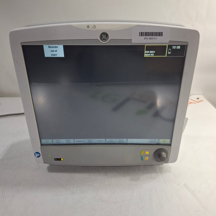 GE Healthcare Carescape B650 Patient Monitor