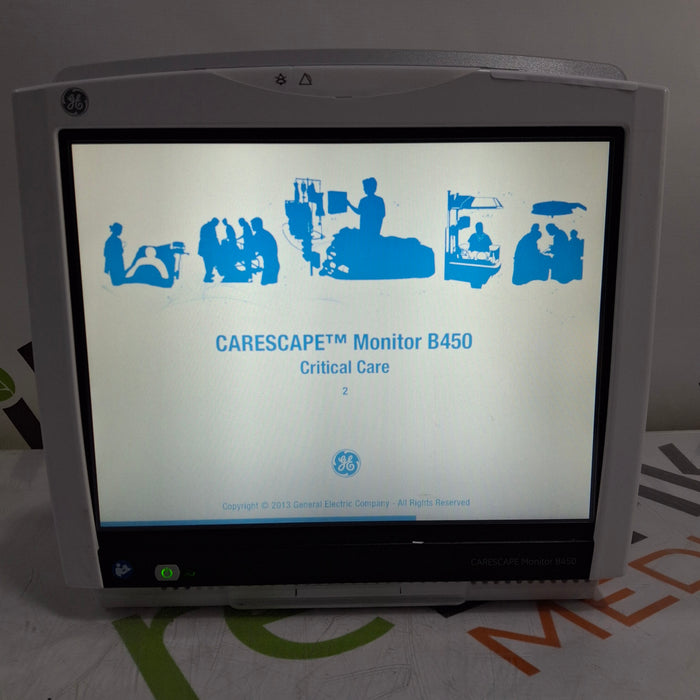 GE Healthcare Carescape B450 Patient Monitor