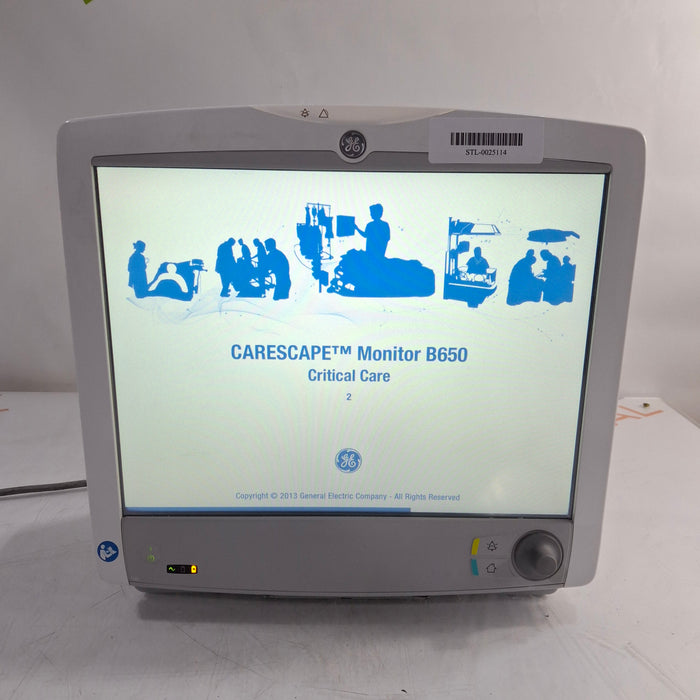 GE Healthcare Carescape B650 Patient Monitor