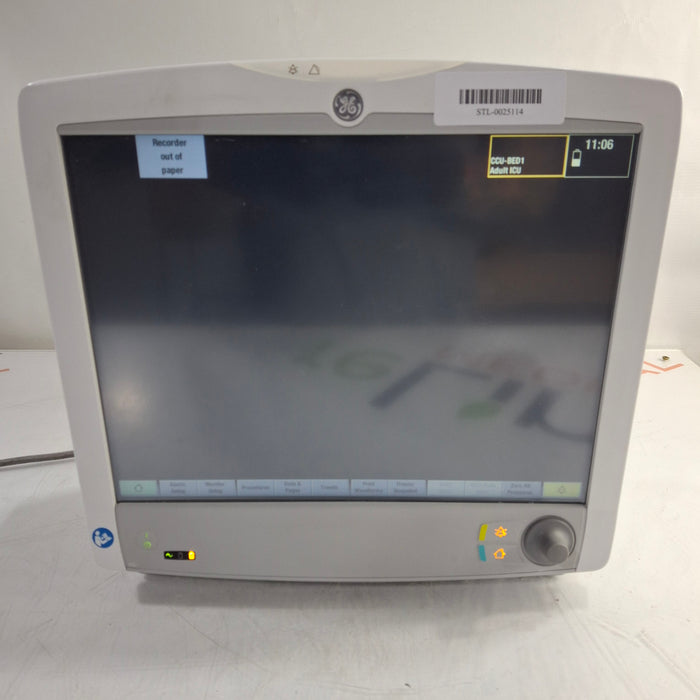 GE Healthcare Carescape B650 Patient Monitor
