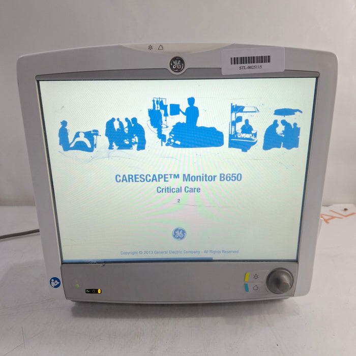 GE Healthcare Carescape B650 Patient Monitor