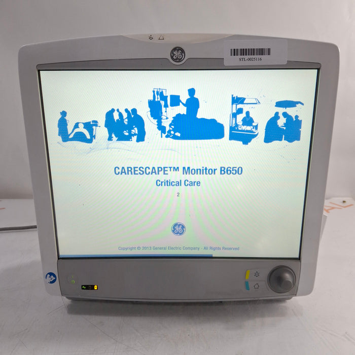 GE Healthcare Carescape B650 Patient Monitor